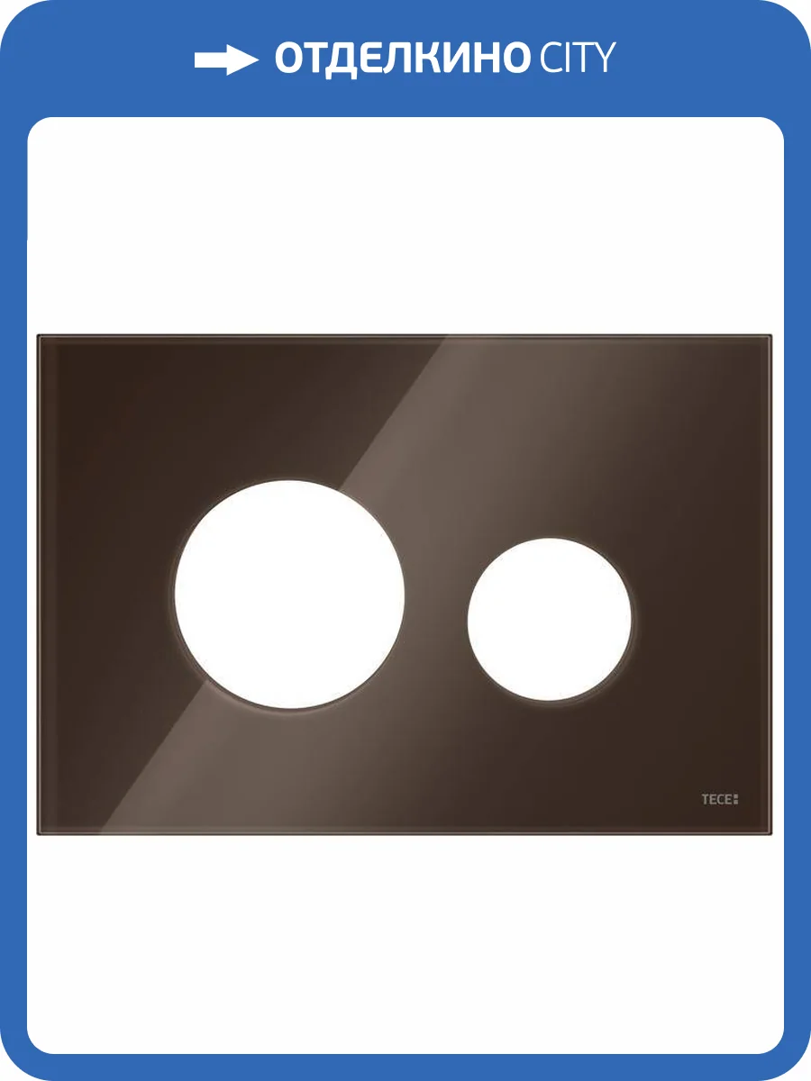 Декоративная панель TECE Loop Modular 9240678 кофейная фото 3