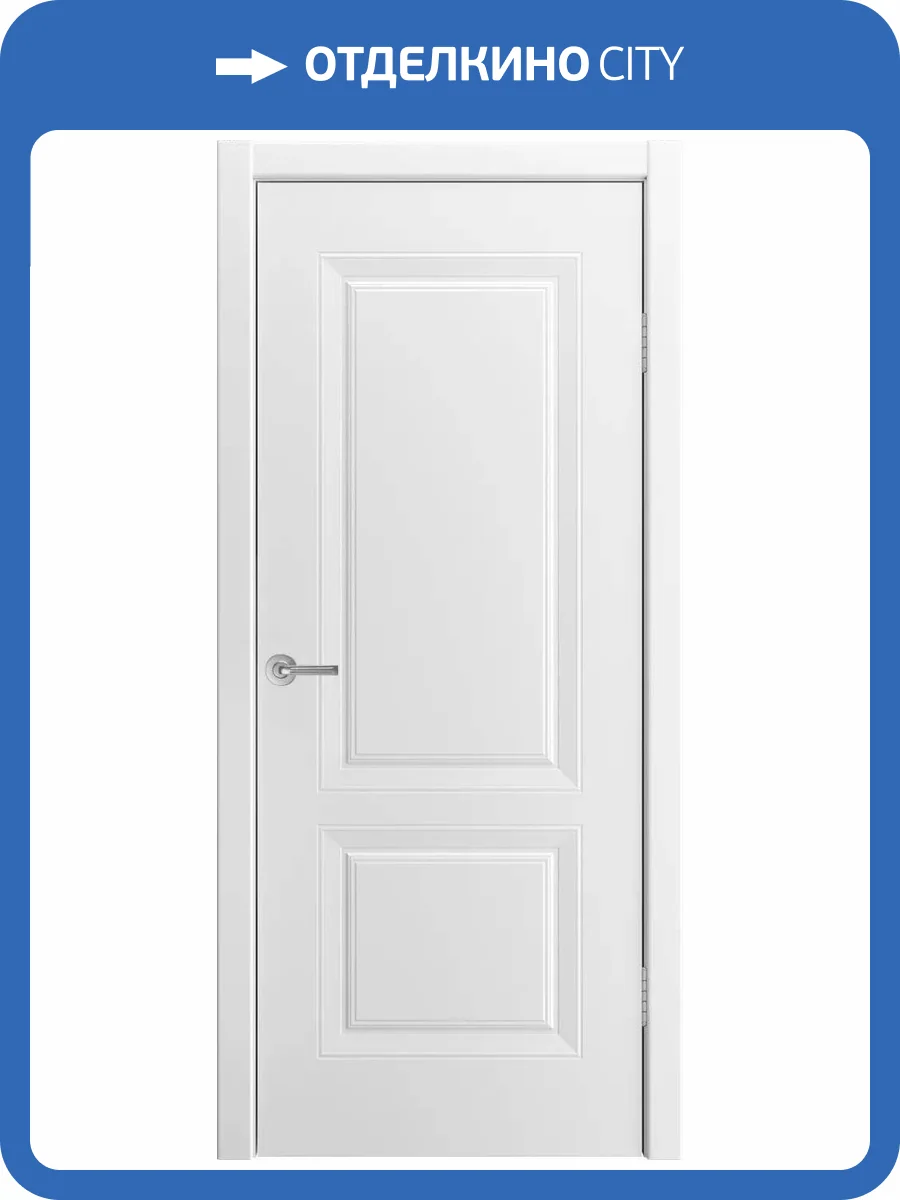 Межкомнатная дверь Шейл Дорс Белли-2 полотно Белое 900x2000 фото 2
