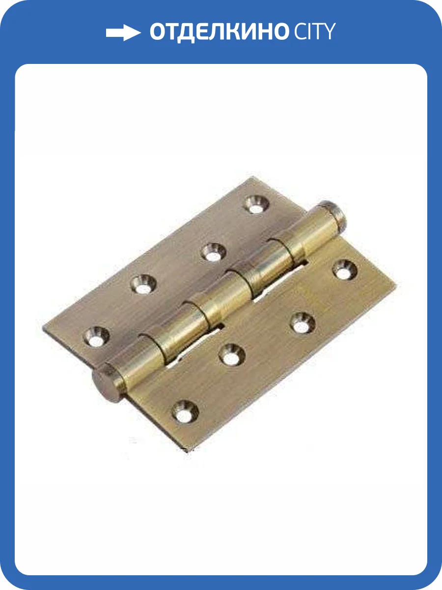 Петля дверная универсальная Morelli MBU 100х70х3- 4BB MBU 100х70х3- 4BB AB (Античная бронза) фото 3