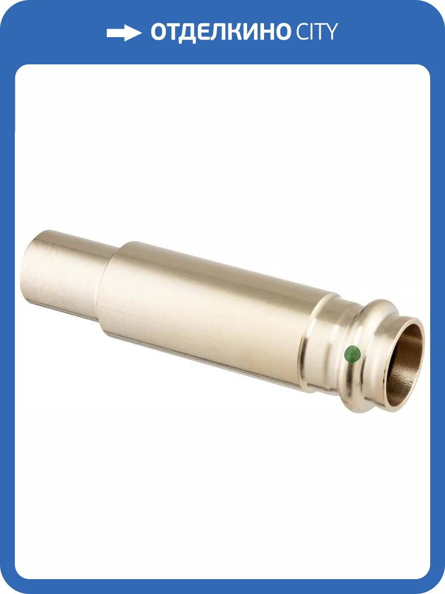 Муфта медная Viega надвижная НВ 35 мм, Sanpress, модель 2215.4 фото 2