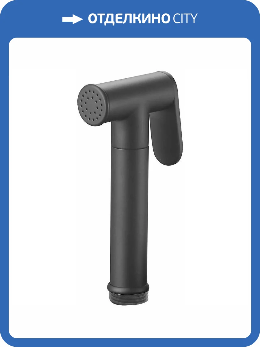 Гигиеническая лейка Raglo R460.03.06 черная фото 2