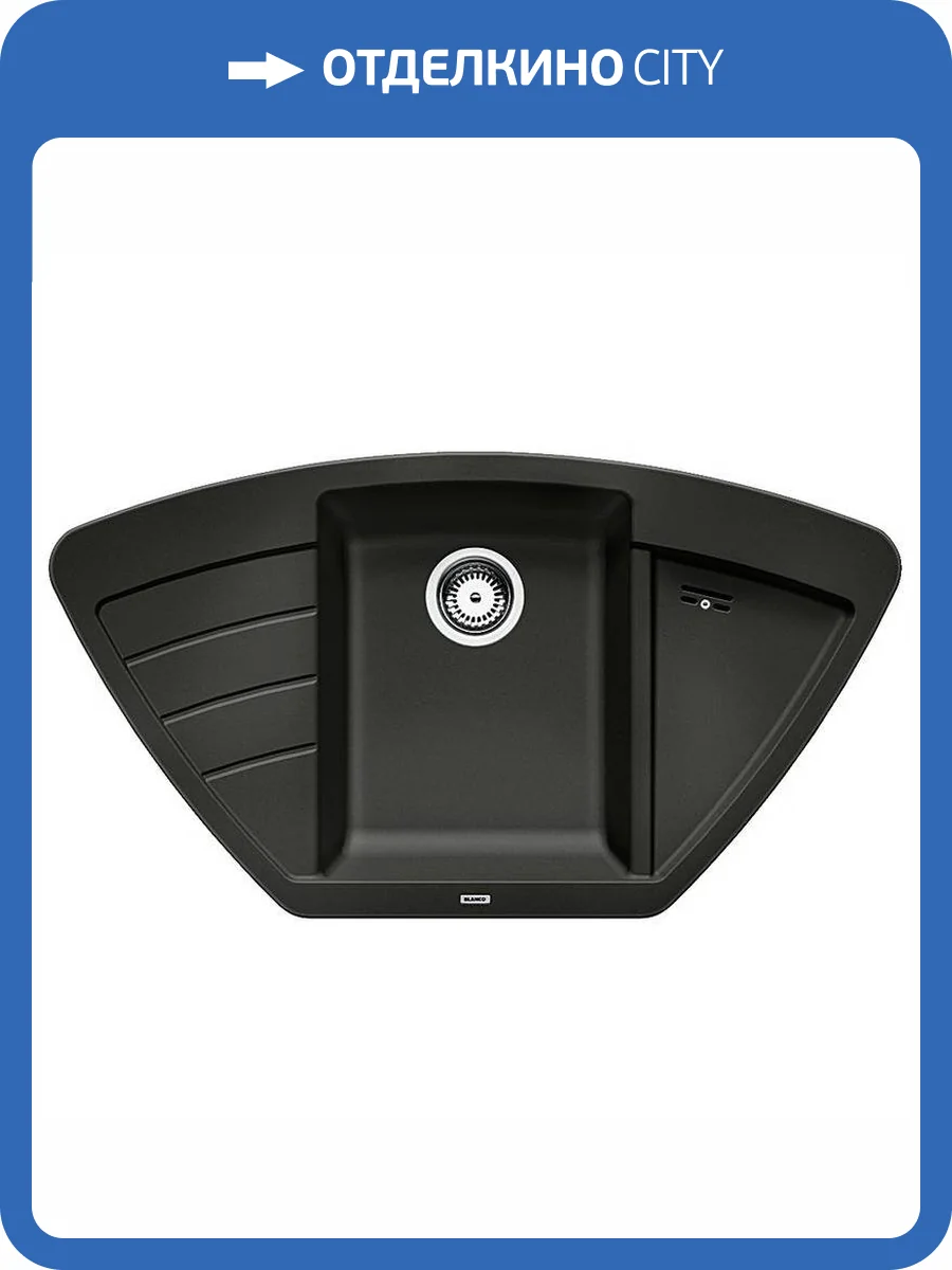 Мойка кухонная Blanco Zia 9 E 514764 антрацит фото 5