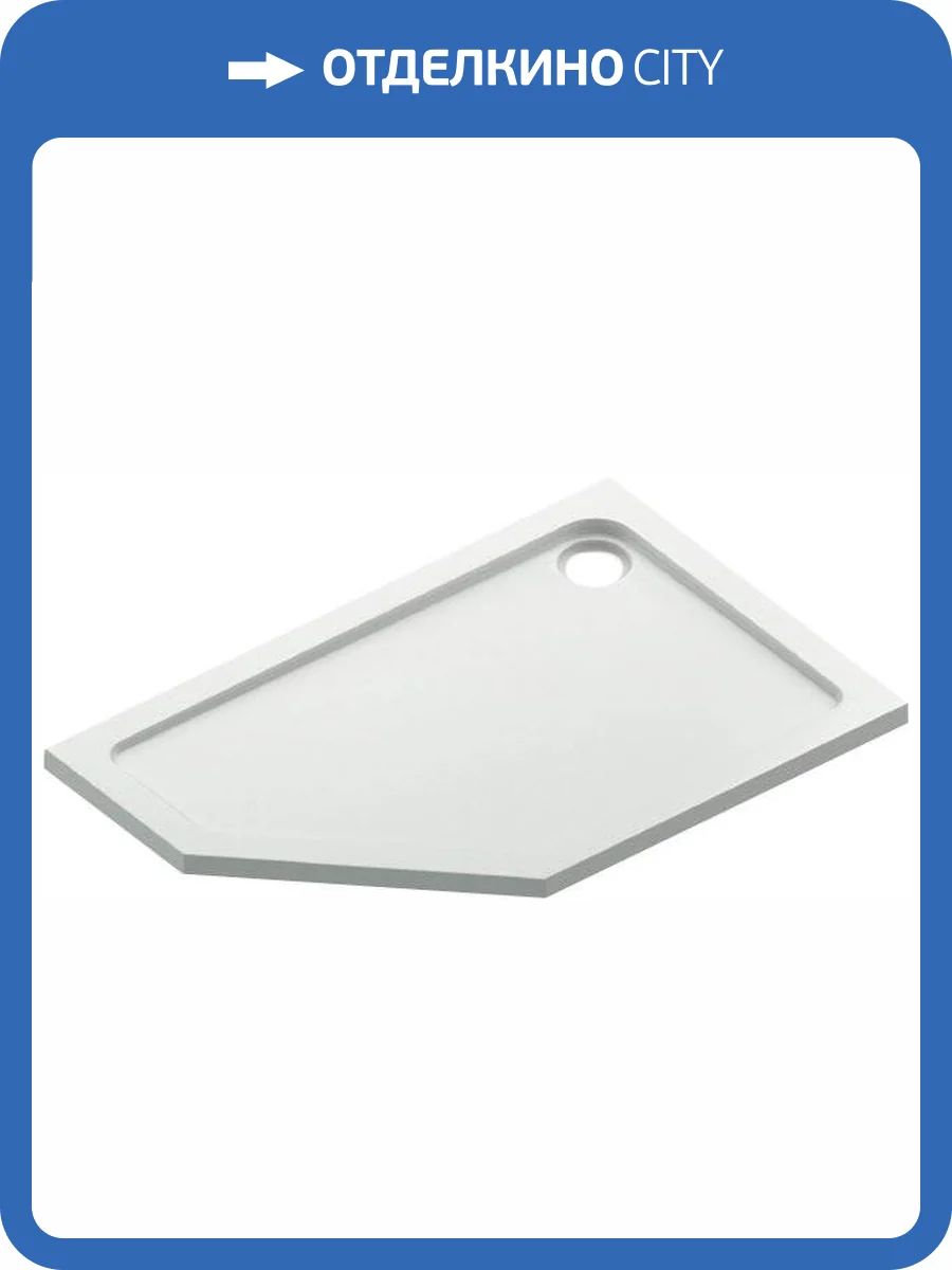 Поддон для душа Bas Пента 120x80 R фото 5