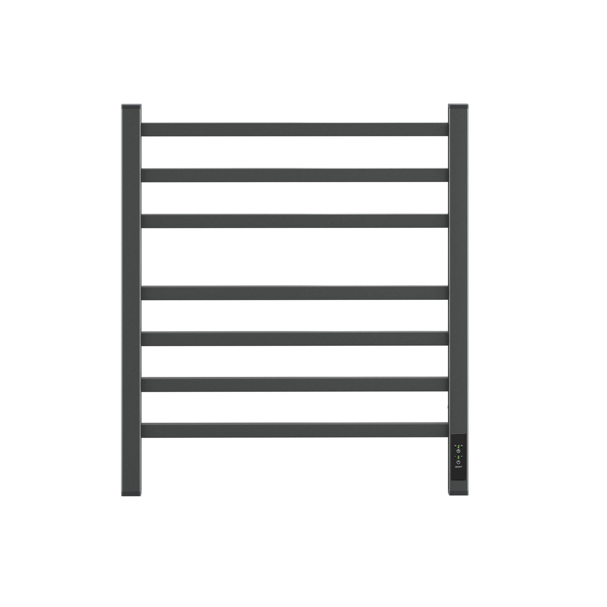 Полотенцесушитель электрический Apextermo Атлас AT00165GF графит металлик, 60x50