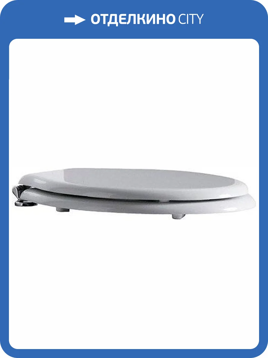 Крышка-сиденье Simas Londra LO006 белая, с микролифтом, петли хром фото 6