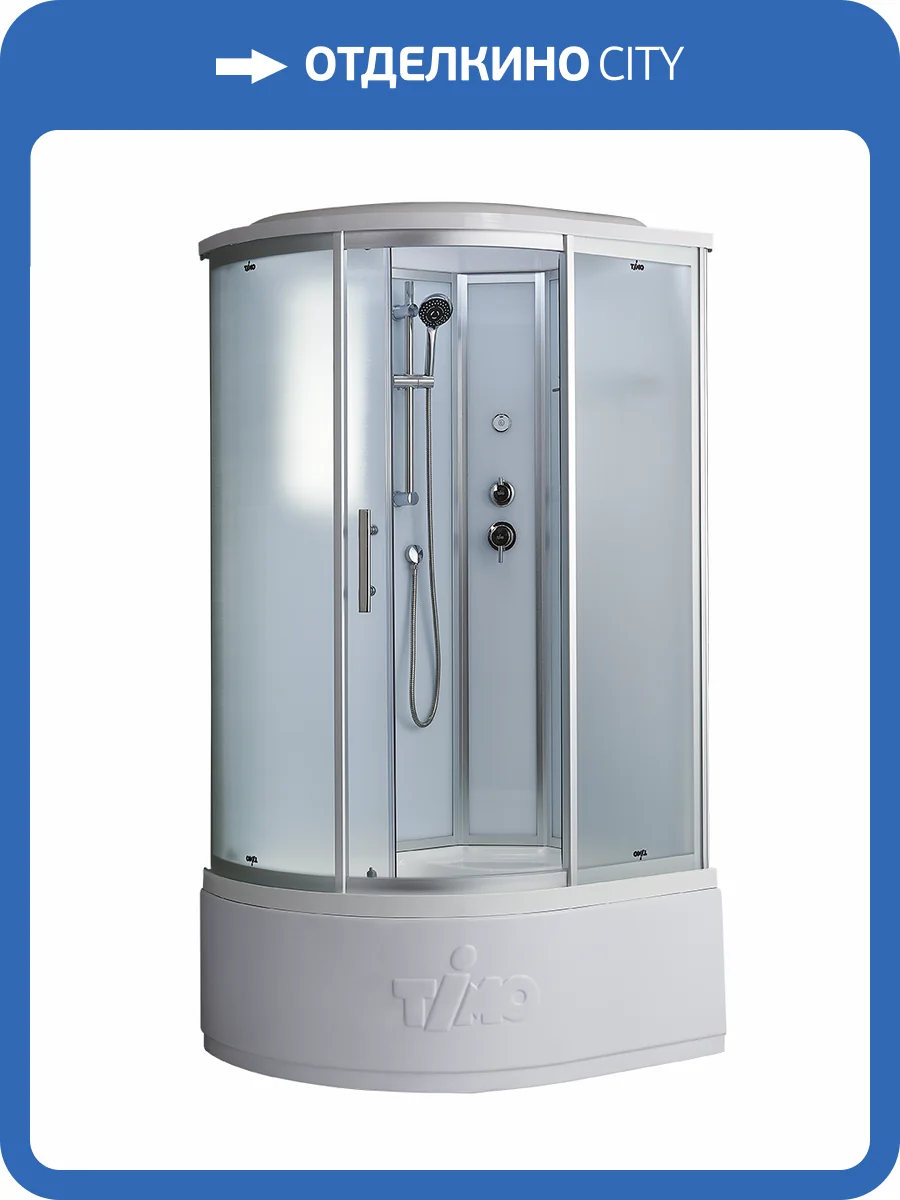 Душевая кабина Timo Standart Т-6610 Silver R 110x85x220 фото 7