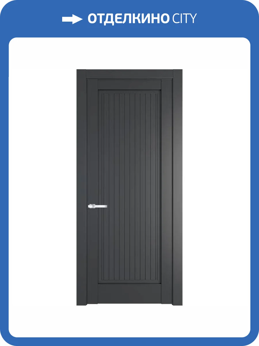 Межкомнатная дверь Profil Doors 3.1.1 PM полотно Графит 600x2000 фото 2