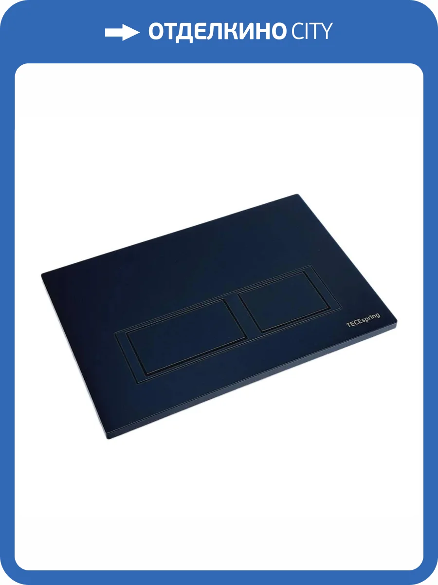 Панель смыва TECE TECESpring 9940204 черный матовый фото 3