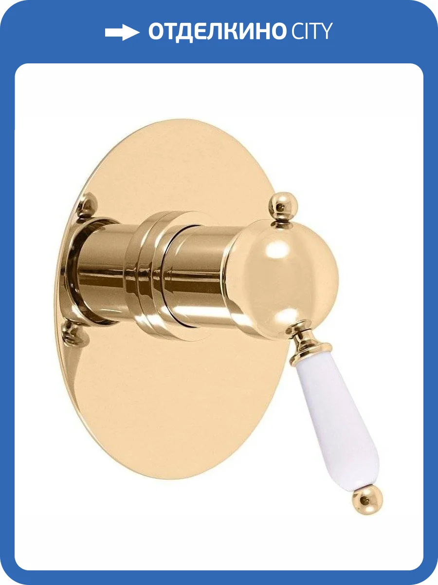 Смеситель для душа Rav Slezak Labe L583LZ с внутренней частью фото 3