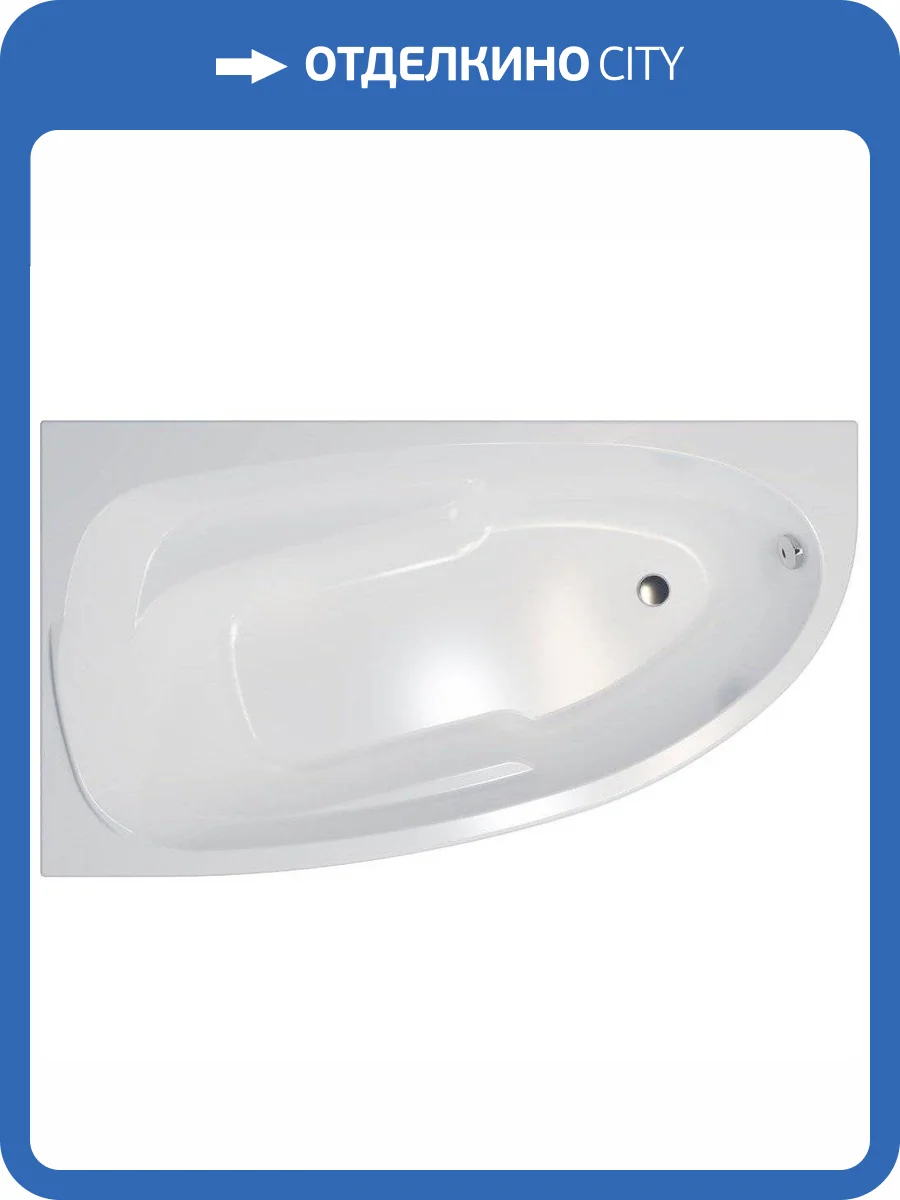 Акриловая ванна 1ACReal Мадрид 170x95 правая фото 5