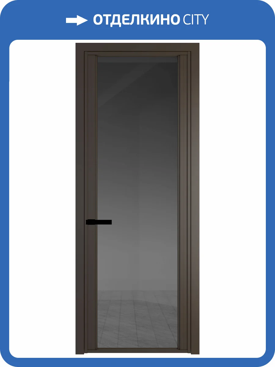 Межкомнатная дверь Profil Doors 2 AGP цвет профиля Деорэ, стекло безопасное 6 мм тонированное 700x2000 фото 2