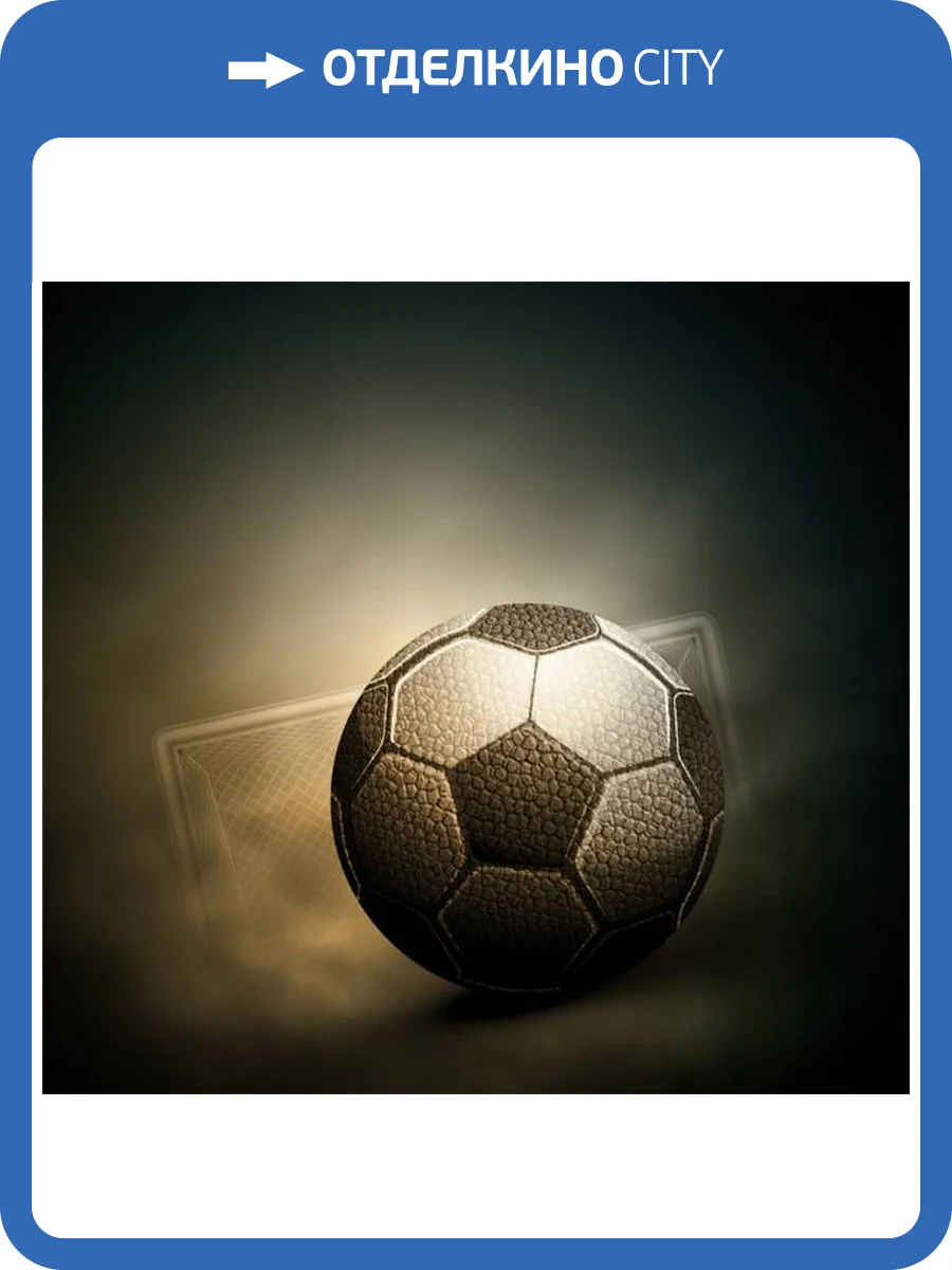 3D Фотообои Artegrafico «Футбольный мяч» SP028 канвас фото 2