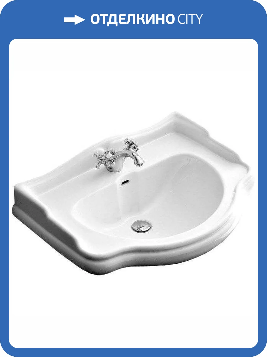 Раковина Kerasan Retro 104701*1 73 см фото 10