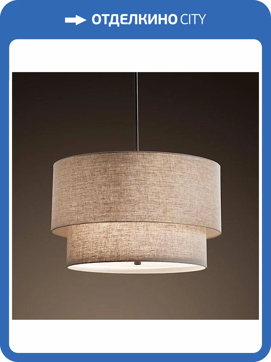 Подвесная люстра Imperium Loft Two Tier Round 75148-22 фото 2