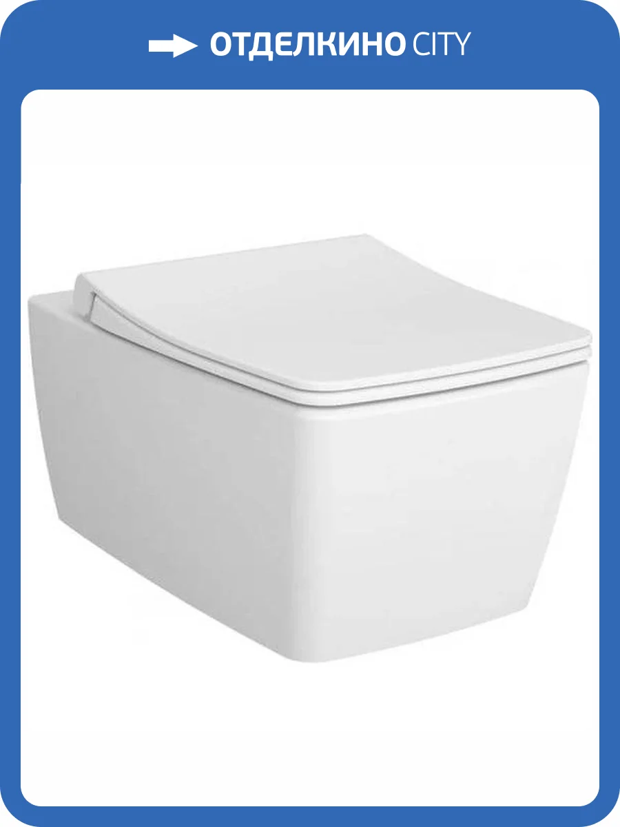 Унитаз подвесной VitrA Metropole Rim-Ex 7672B003-0075 безободковый фото 5