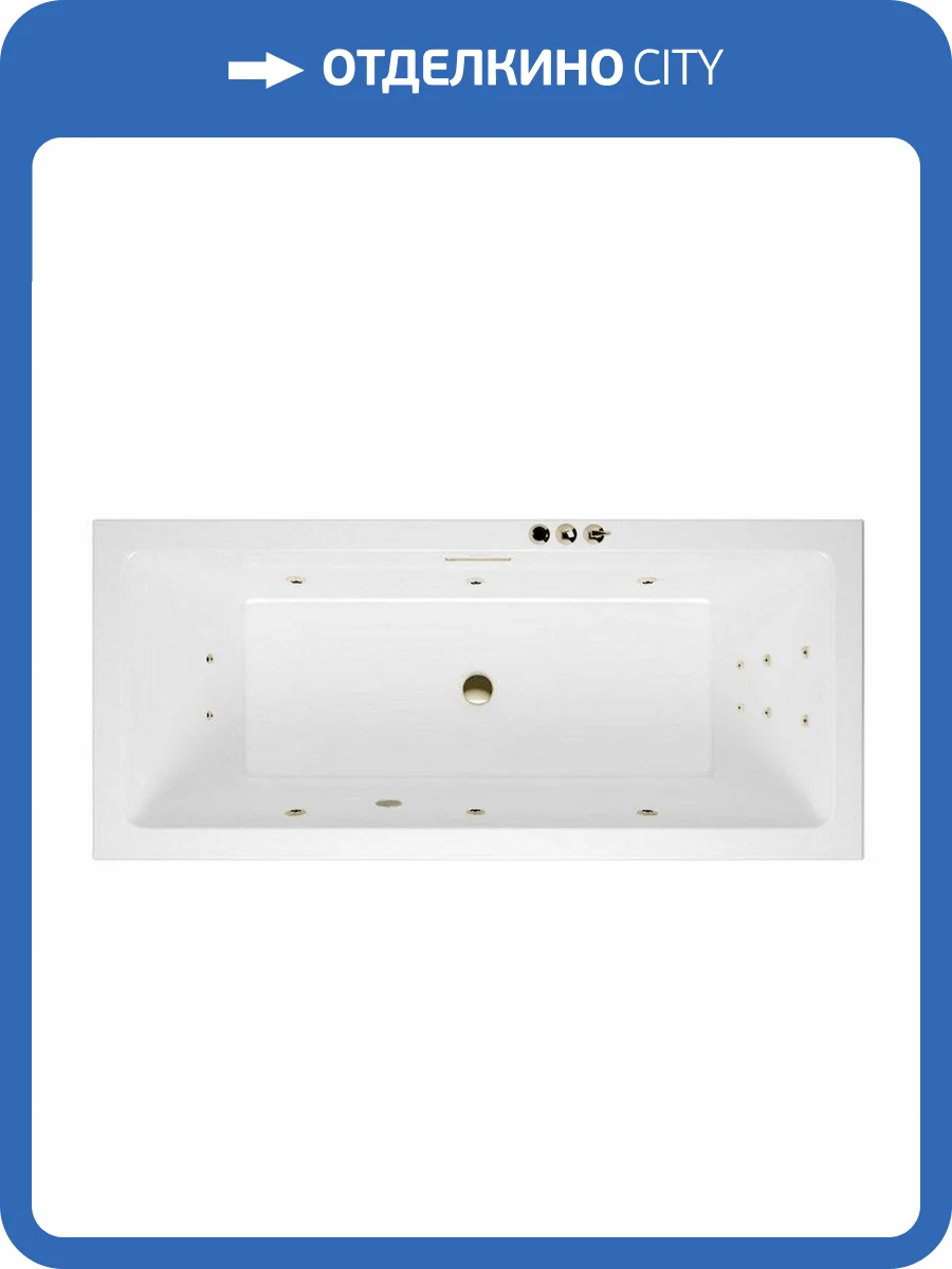 Акриловая ванна Excellent Heaven Slim SMART WAEX.HEV17S.SMART.BR 170x75 бронза фото 4