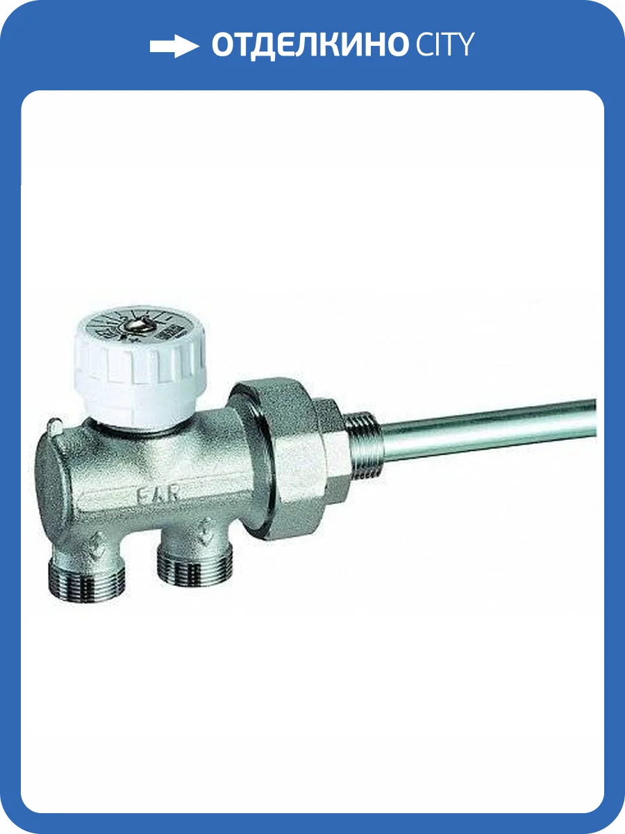 Узел нижнего подключения FAR к радиатору 3/4 (для 1-х систем) фото 2