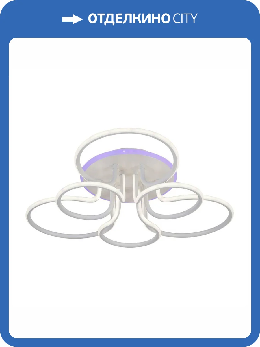 Потолочная люстра Profit Light 6045/3+3A WHT фото 4