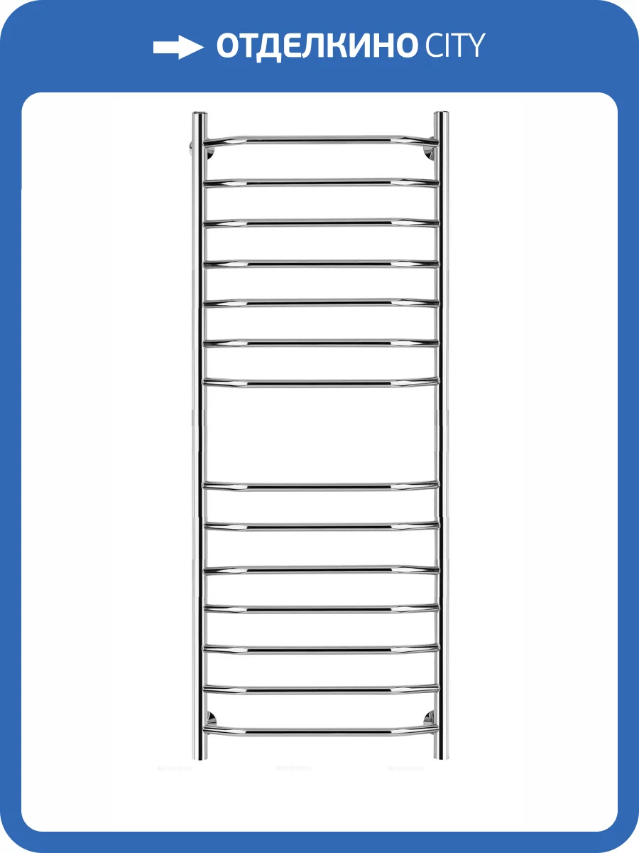 Полотенцесушитель электрический Secado Агата 4603777450588 4 120x60, R, хром фото 2