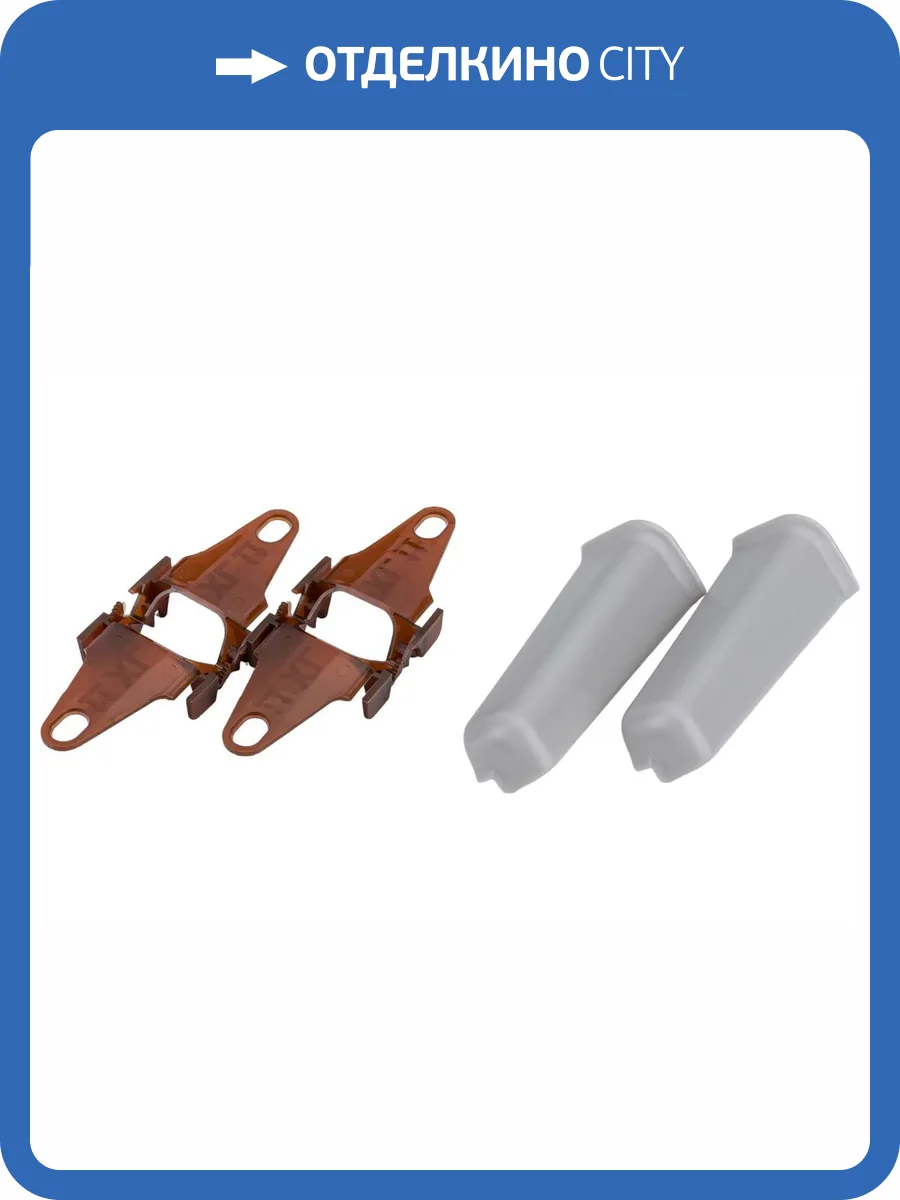 Наружный (внешний) угол Ideal Деконика D85 002 Светло-Серый 85 мм фото 2