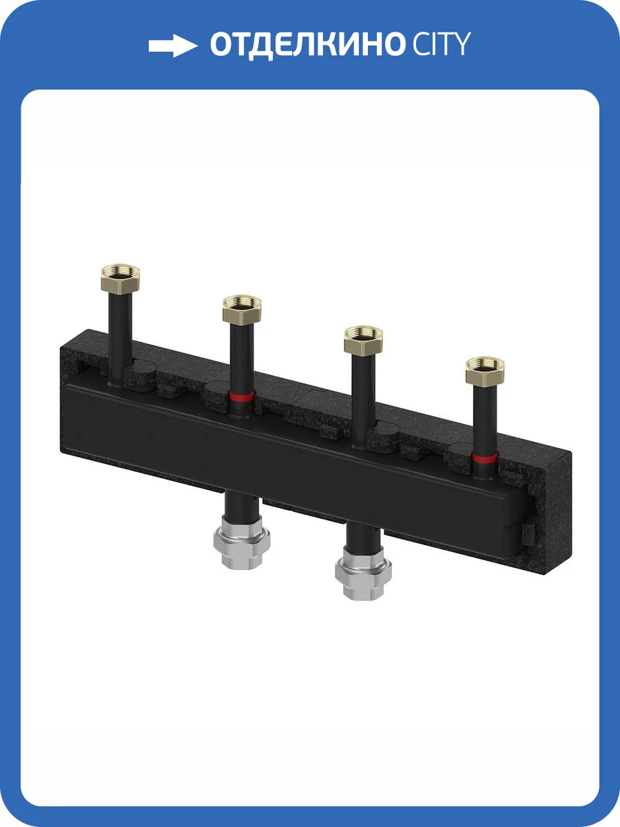 Настенный коллектор Meibes 125 кВт при dТ = 25К, 3 контура фото 3