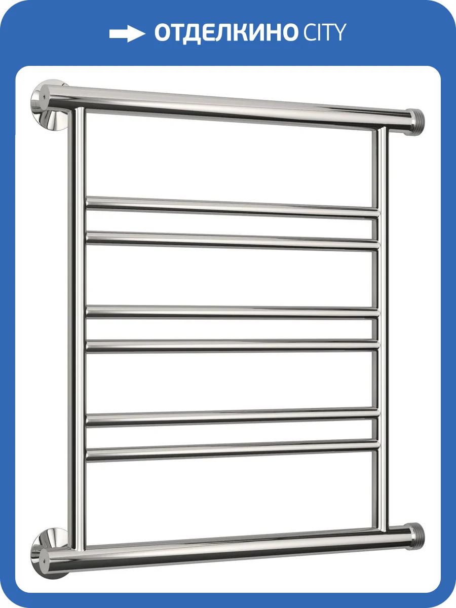 Полотенцесушитель водяной Стилье Минор 0601 00601-5050 500х500 (2+2+2) П фото 3
