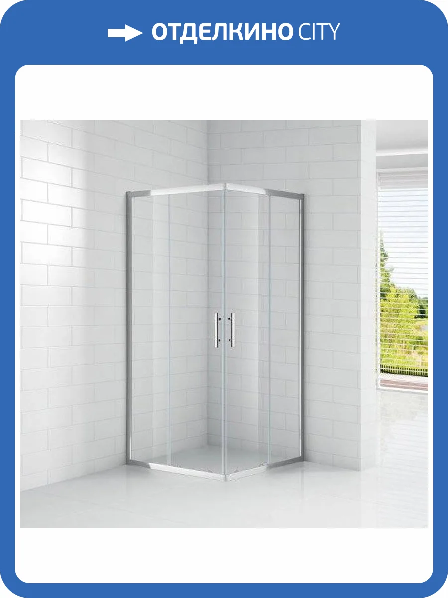 Душевой уголок Cezares Eco O A2 100 C Cr фото 6
