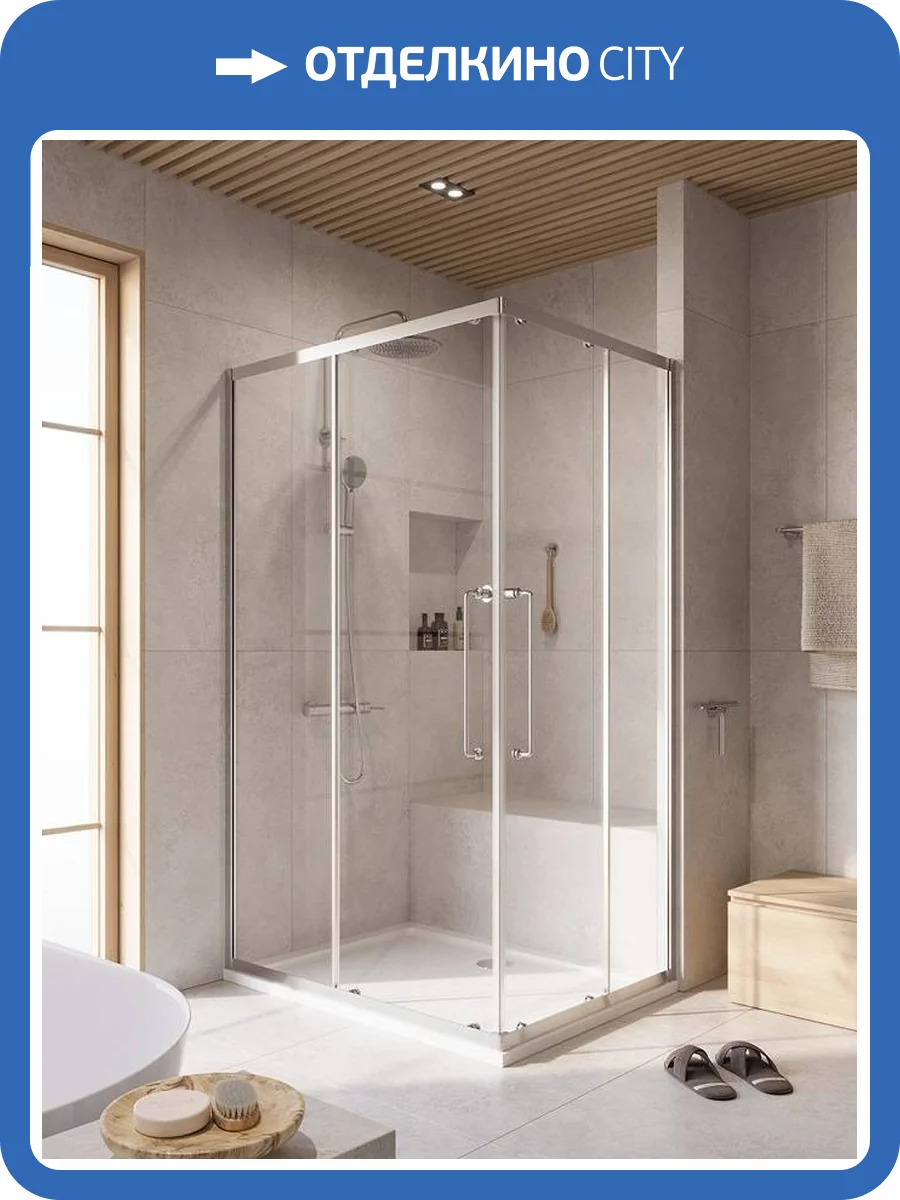 Душевой уголок Cezares Relax RELAX-304-AH-2-120/90-C-CR профиль хром глянцевый, стекло прозрачное, 120x90x200 фото 7