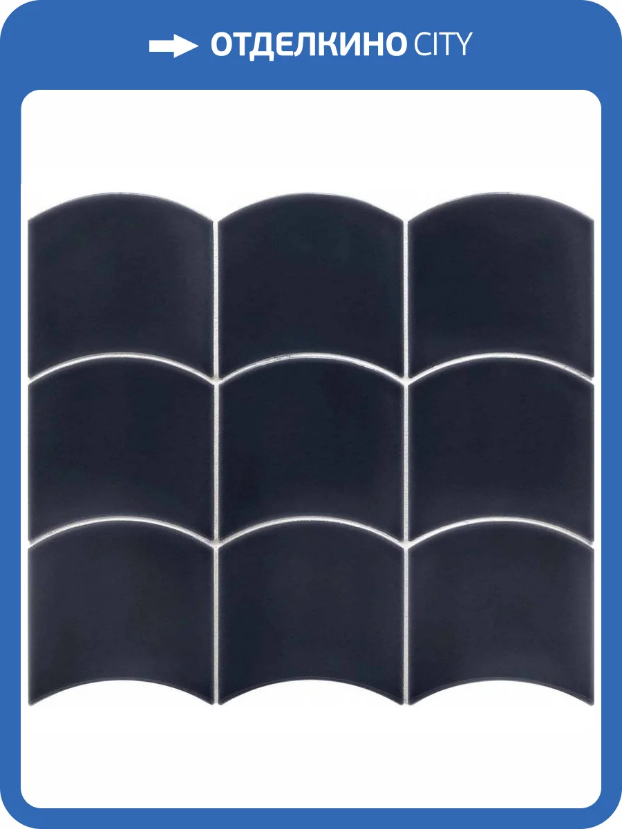 Керамическая плитка Equipe Wave 28841 Blue Reef 12x12 фото 3