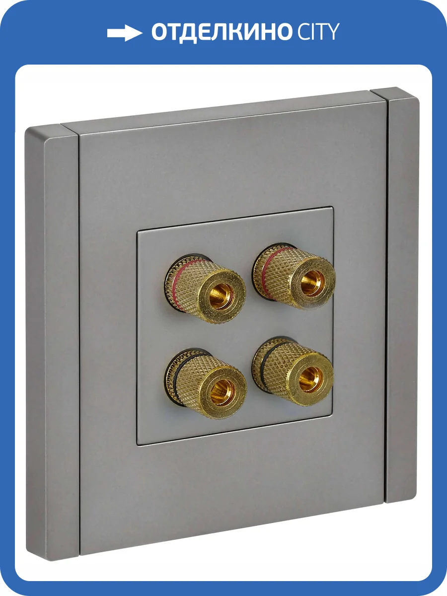 Акустическая розетка IEK Forte&Piano FP-S40-K46 сталь фото 7