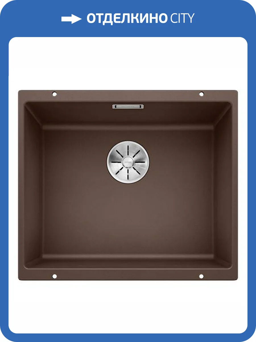 Мойка кухонная Blanco Subline 500-U 523441 кофе фото 6