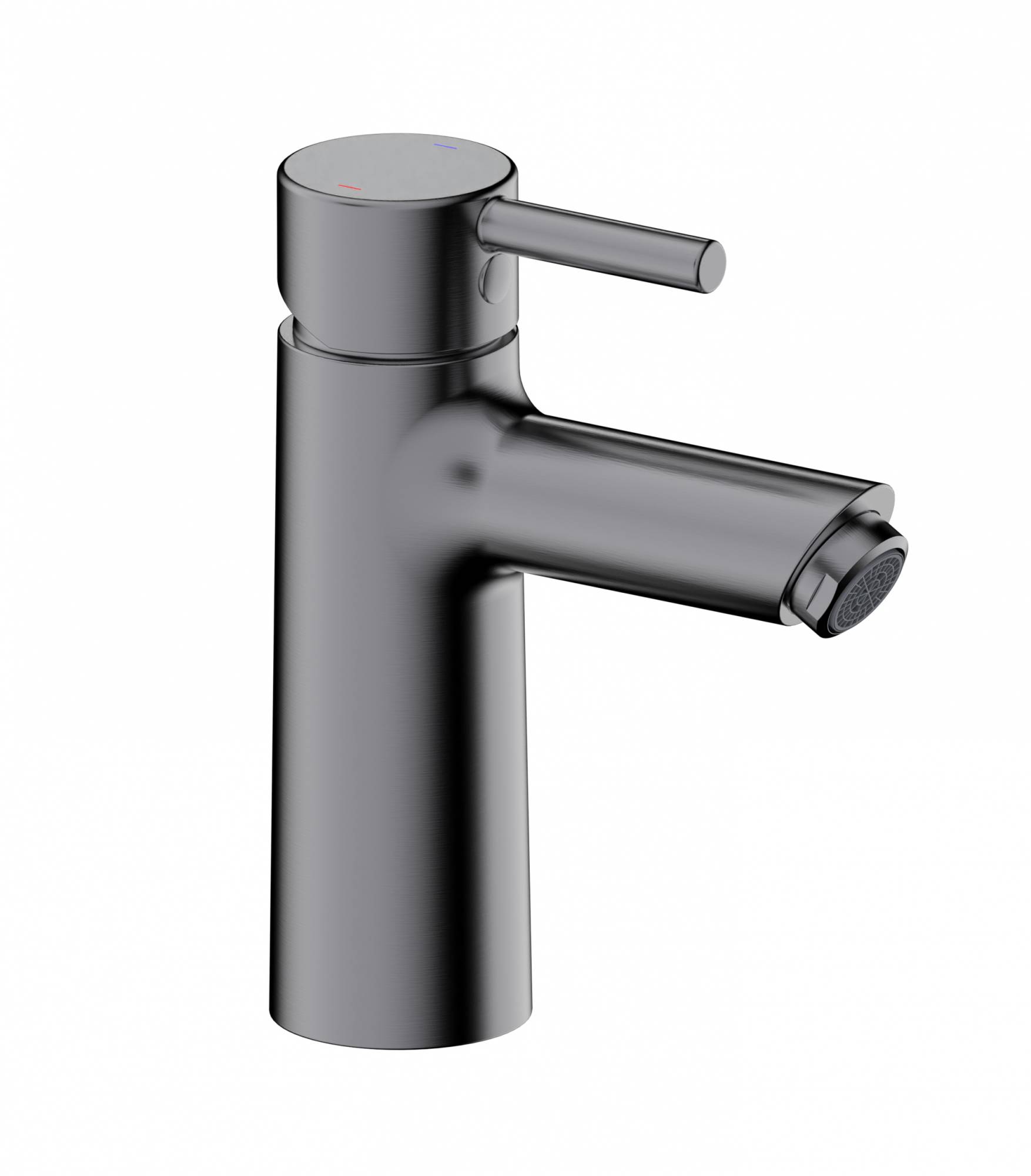 Смеситель для раковины Wonzon & Woghand Solo WW-139032-BGM темный графит