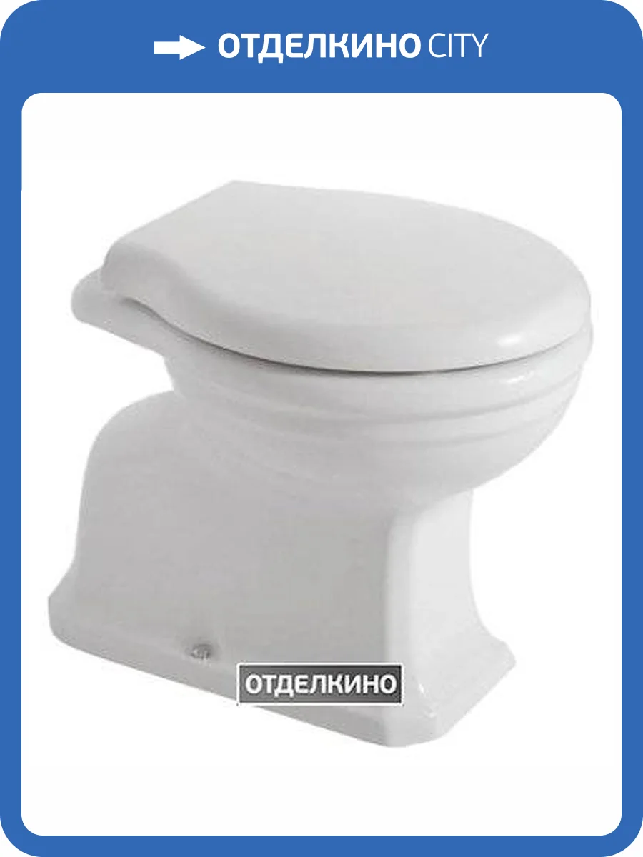 Чаша для унитаза с высоким бачком Globo Paestum PA002.BI выпуск в стену фото 8