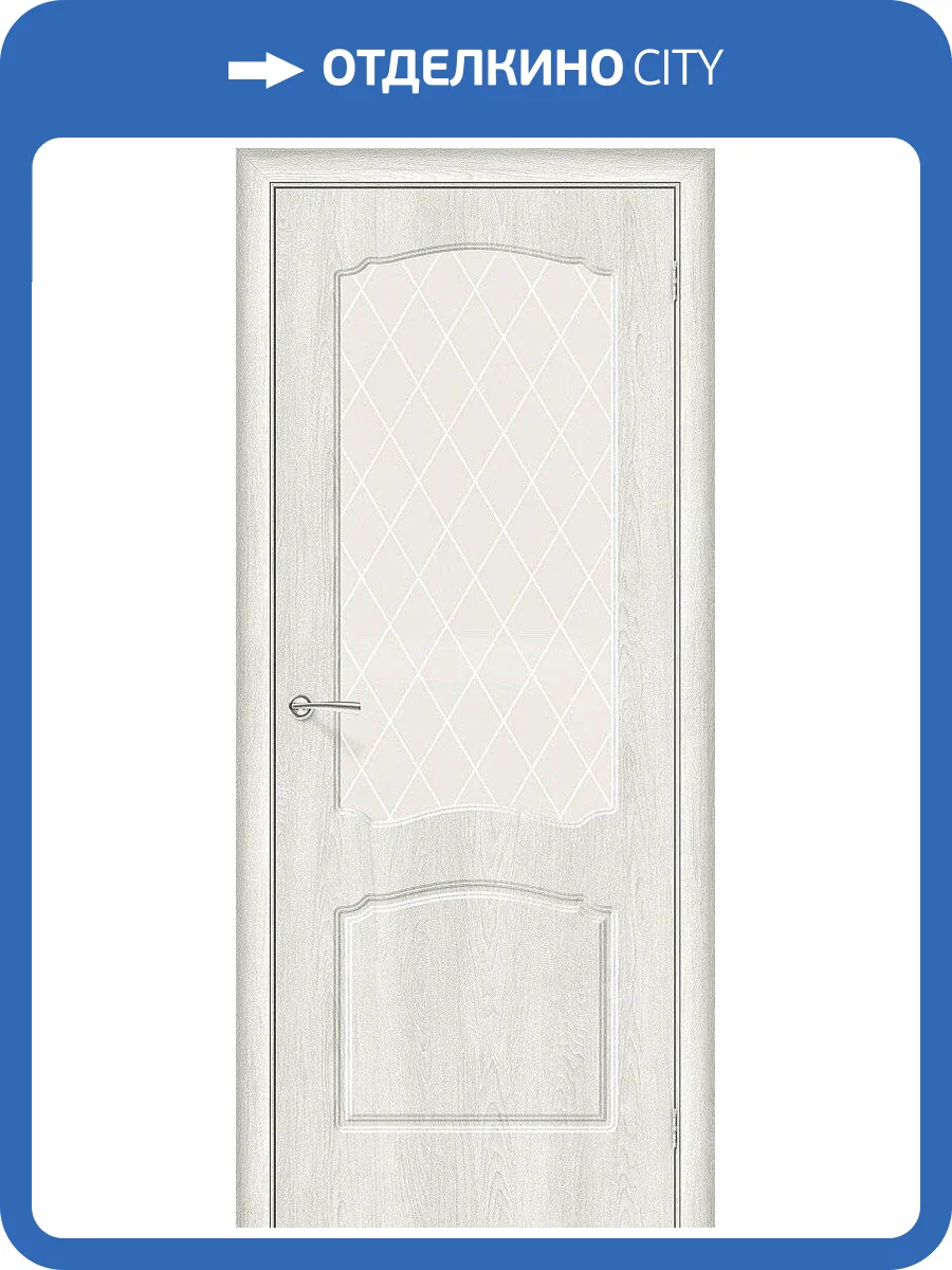 Межкомнатная дверь Bravo 146-0166 Альфа-2 Casablanca 200x90 фото 2