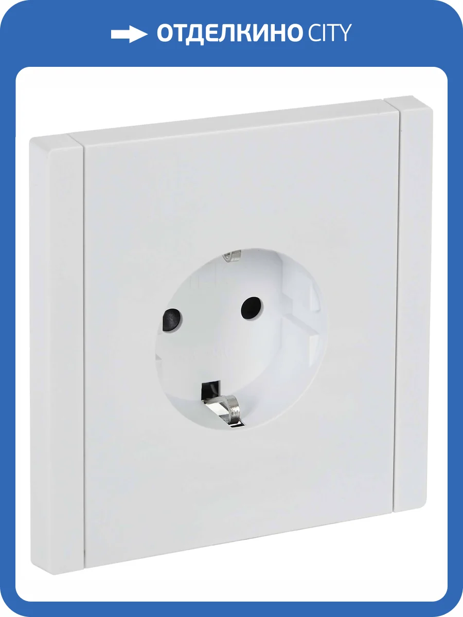 Розетка 1-местная с заземлением и шторками IEK Forte&Piano FP-R14-16-1-K01 белый фото 7