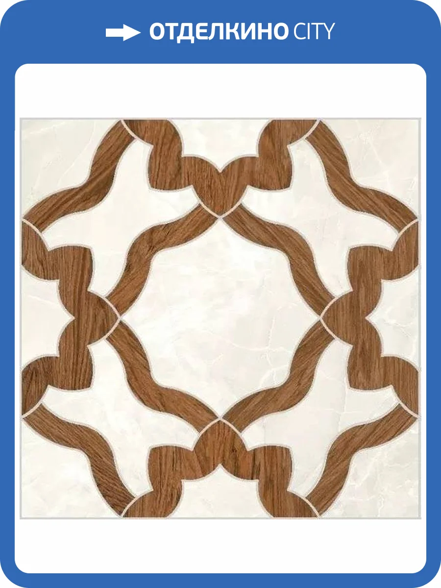 Декор Kerranova Canyon K-900/SR/d02-cut White Sr 60x60 фото 17