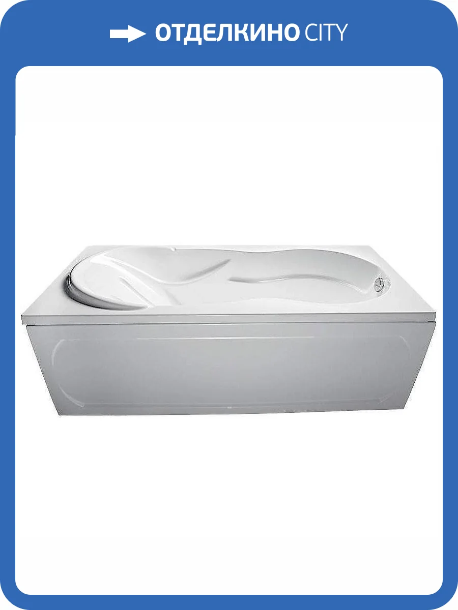Акриловая ванна для комплекта 1Marka Taormina 01та1890 180x90 фото 3