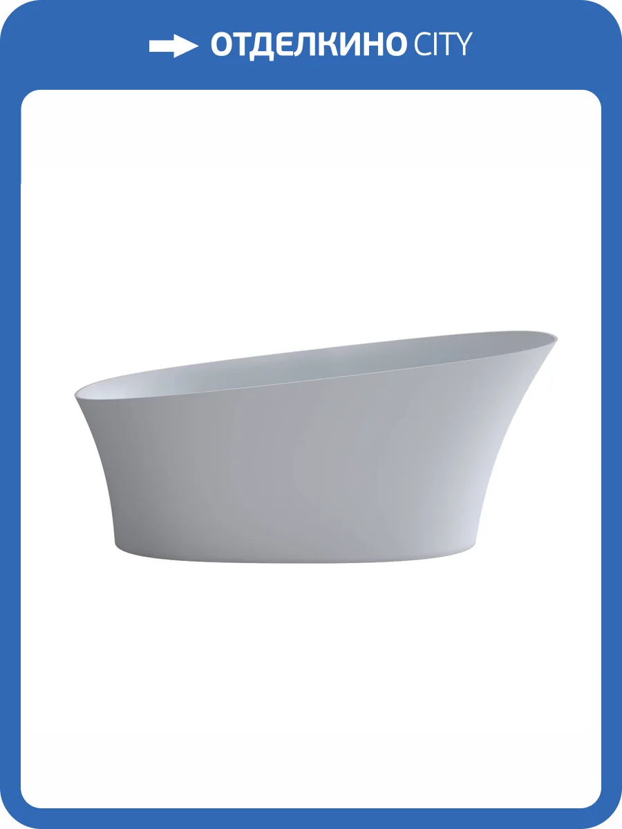 Ванна из искусственного камня Timo Solid KIARA1500 150x76 фото 5