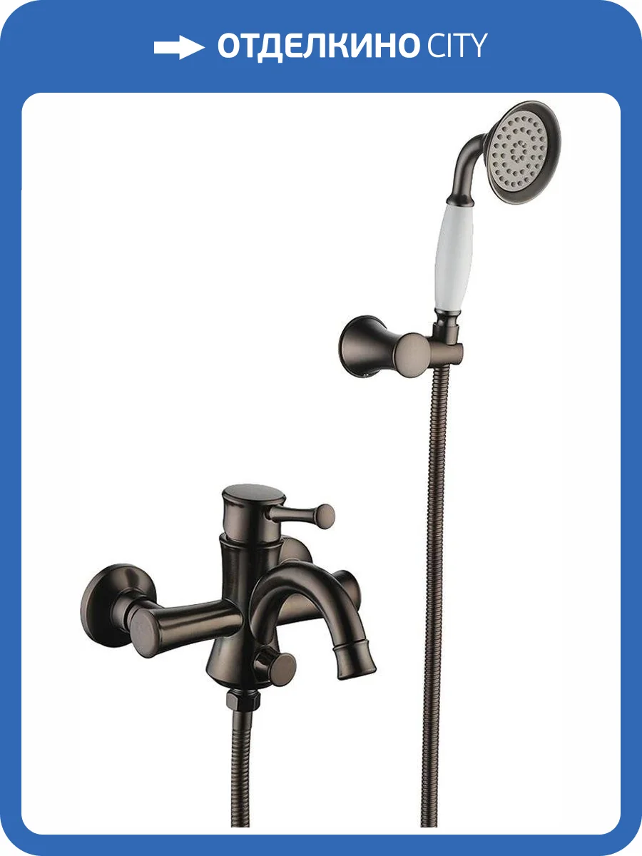 Смеситель для ванны с душем Lemark Peretto LM6302RB фото 4