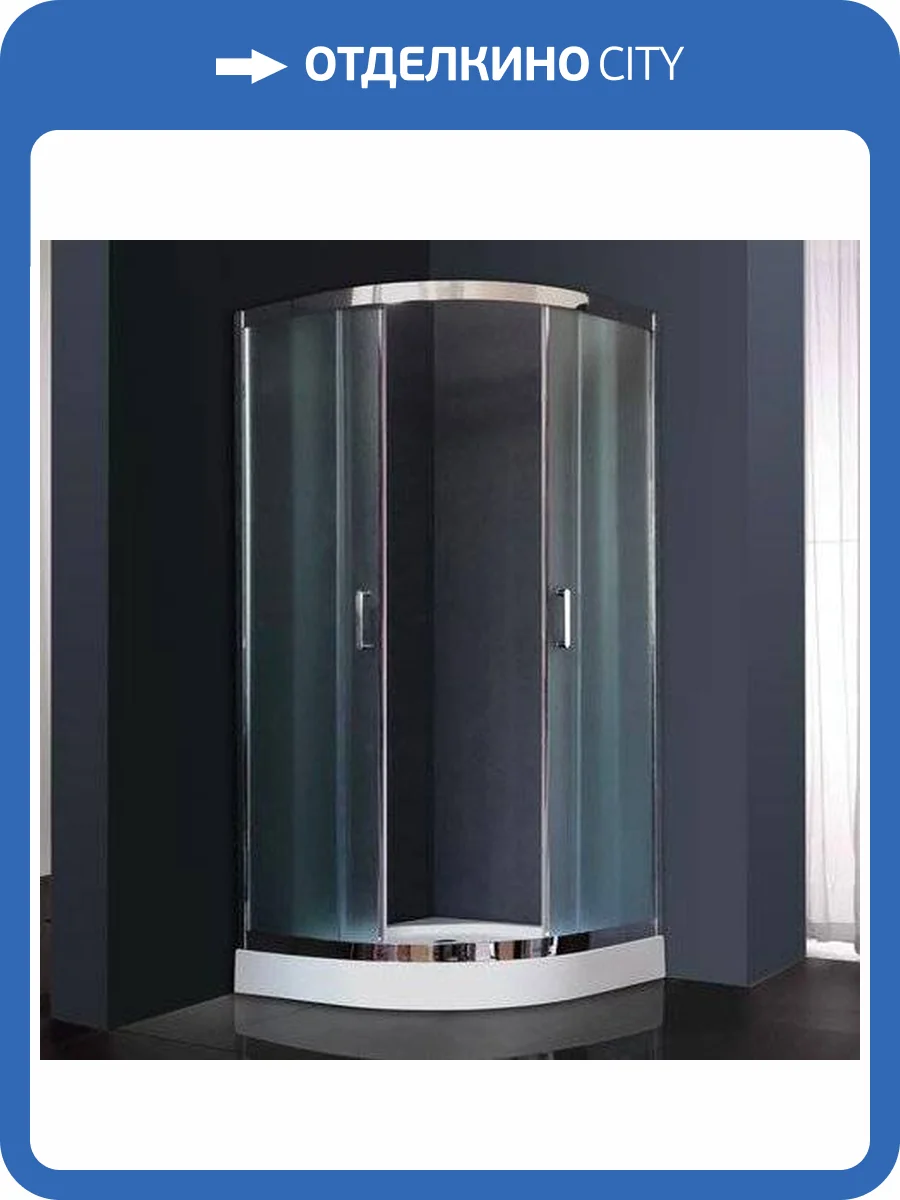 Душевой уголок Royal Bath RB 100-HK-C-CH с поддоном фото 8