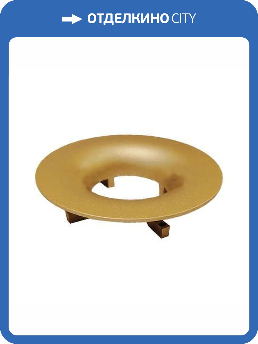 Кольцо декоративное Italline Uni Eco IT02-001 ring gold фото 2