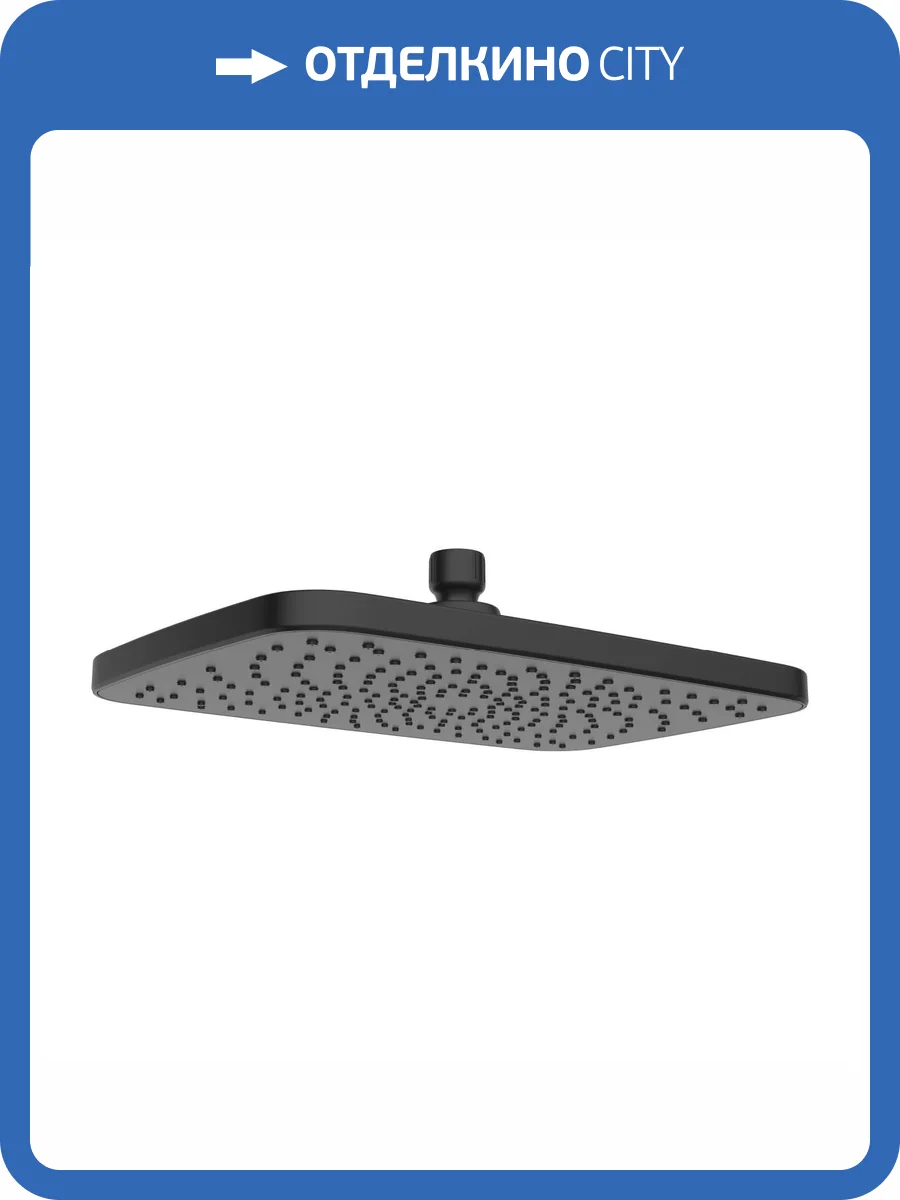 Лейка для душа Lemark LM8135BL черная фото 3