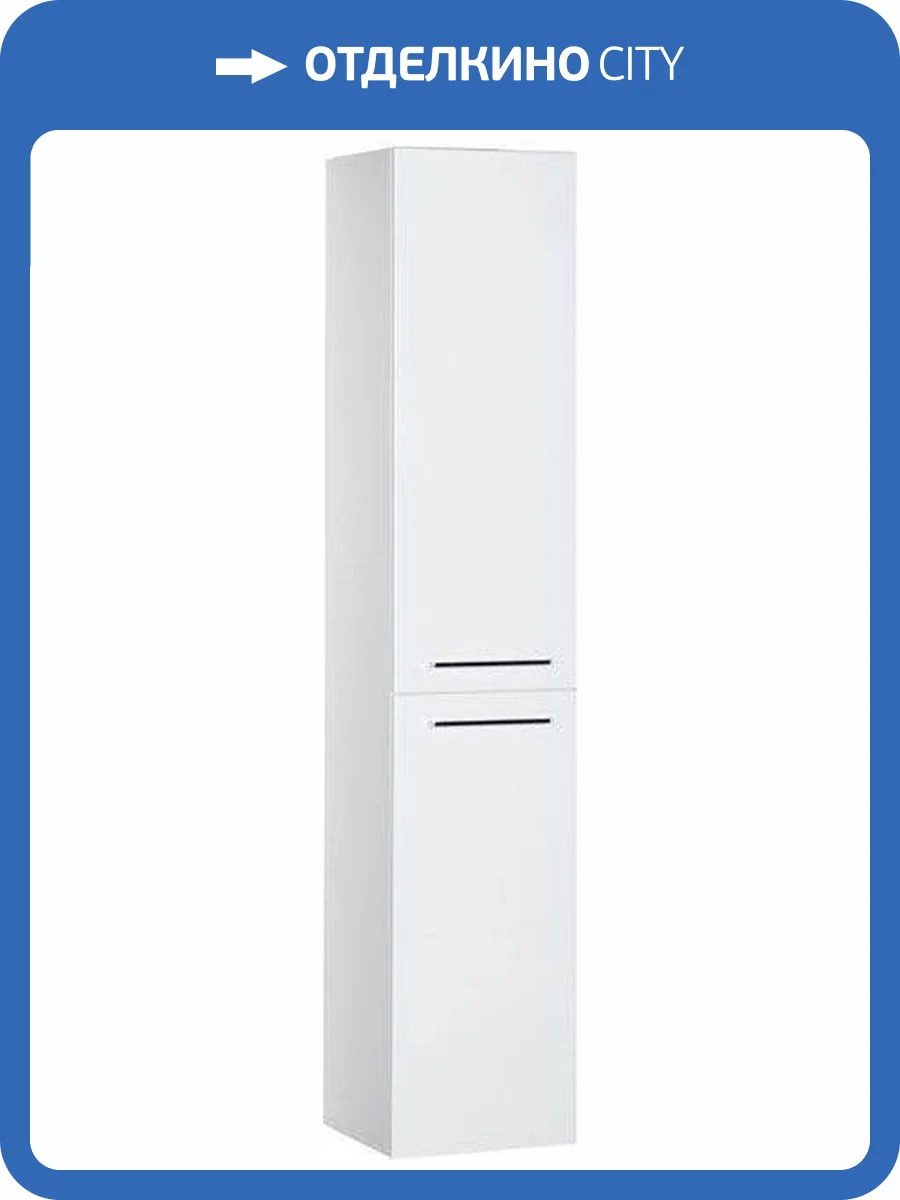 Шкаф-пенал De Aqua Тока 167295 R белый, 1760x350x350 фото 7