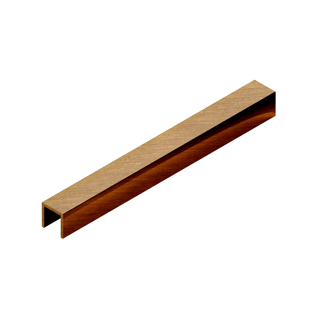 Профиль П-образный Neexy pvl85-03 BAO брашированная (защитный лак) 270x0.6x1