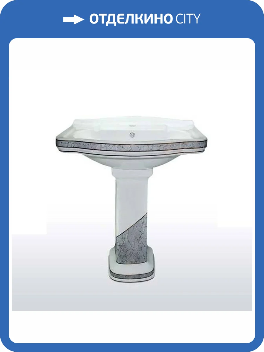 Пьедестал для раковины Creavit Klasik KL250.000I0 с декором фото 3