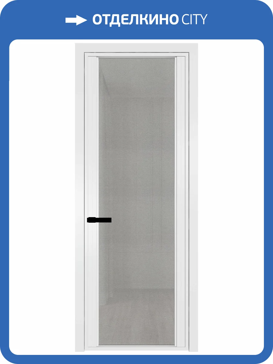 Межкомнатная дверь Profil Doors 2 AGP цвет профиля Вайт, стекло безопасное 6 мм рэте 700x2000 фото 2