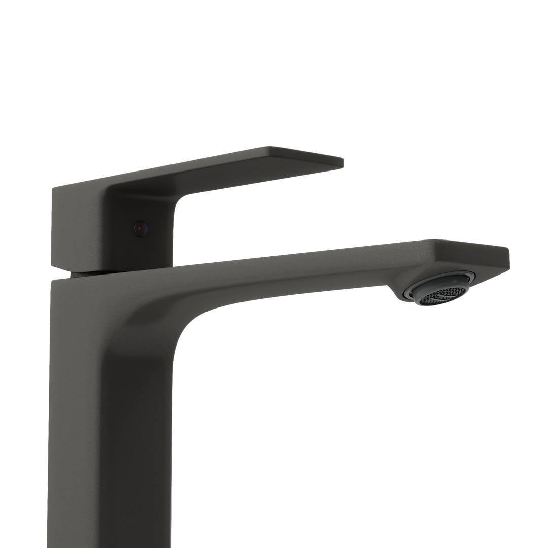 Смеситель для раковины Watersense Amelia W00352 графит матовый фото 4