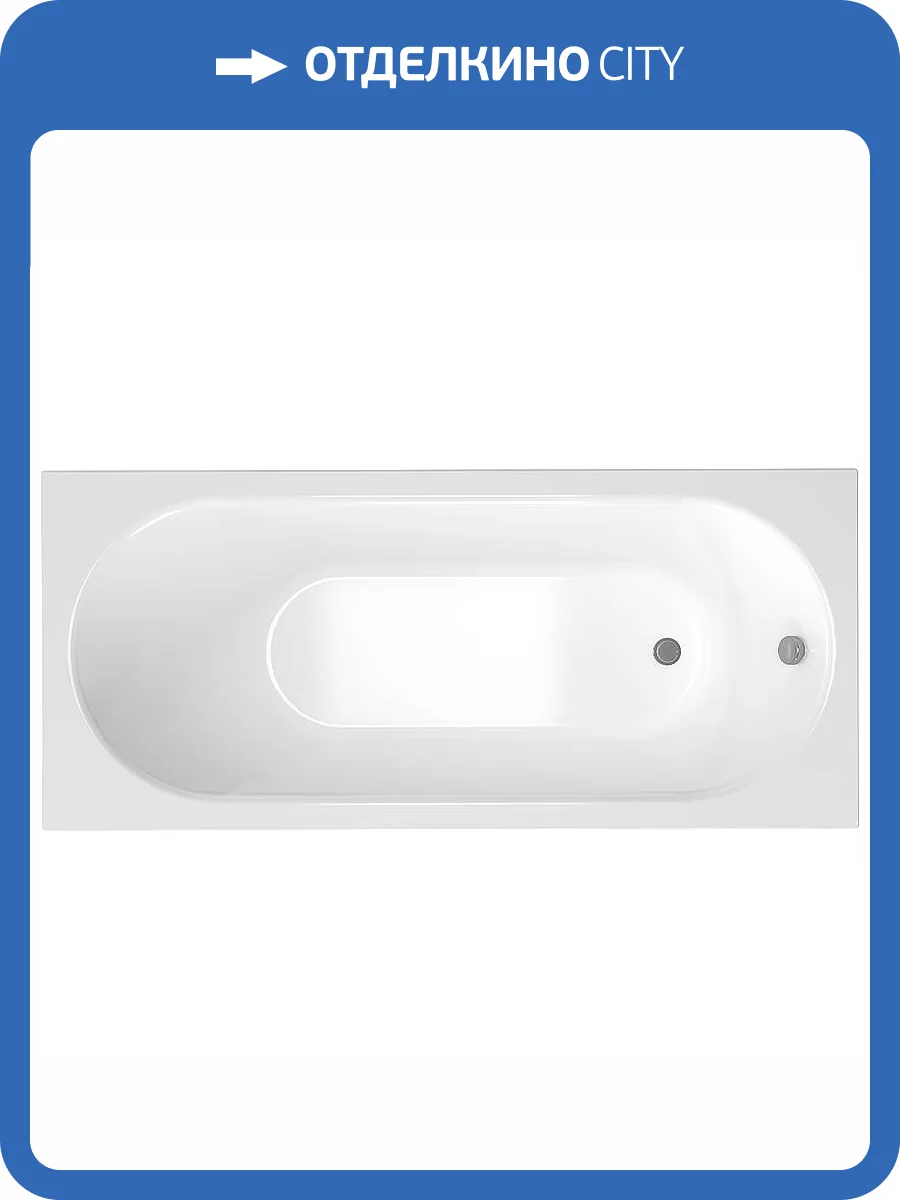 Акриловая ванна Timo Roha ROHA1770 170x70 без каркаса фото 5