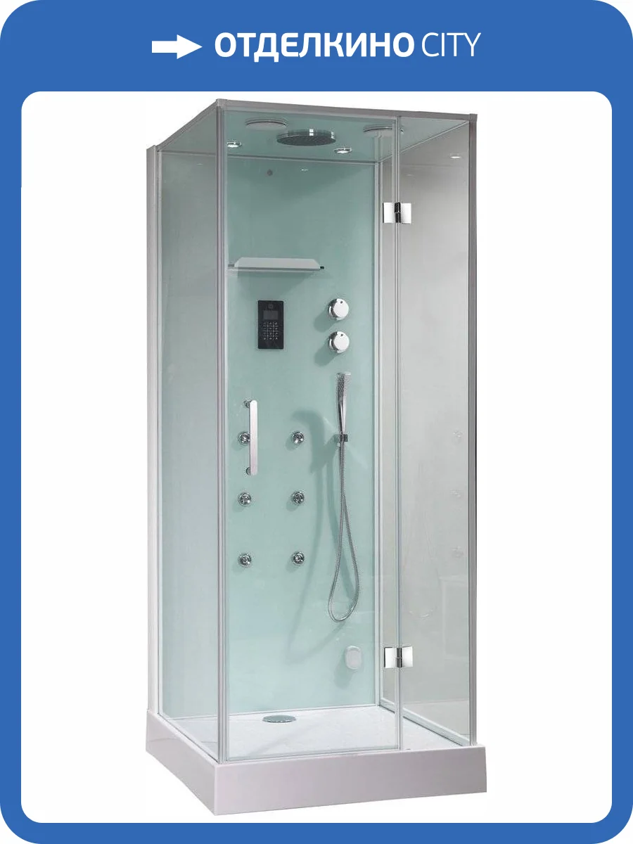 Душевая кабина Orans SR-86120SR с низким поддоном, с хамамом фото 7