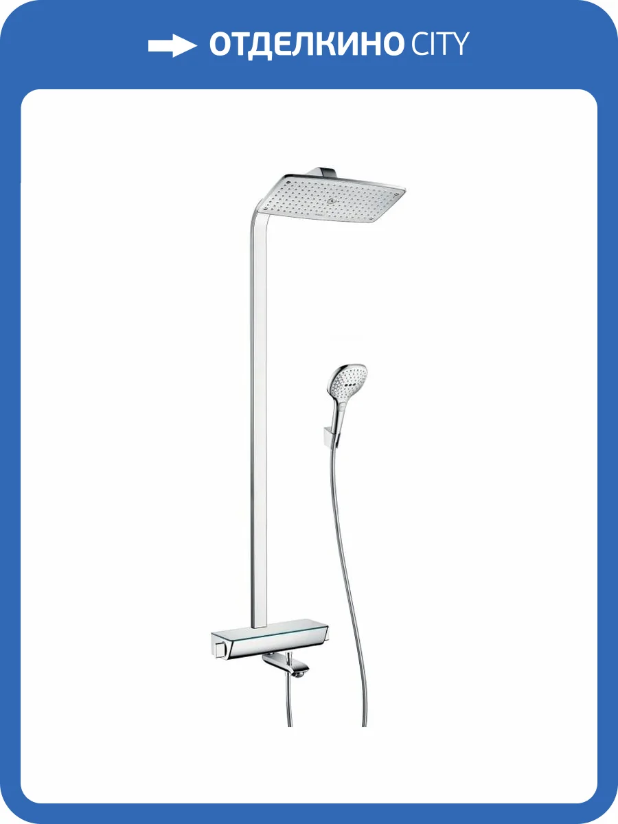 Душевая стойка Hansgrohe Raindance Select E 27113000 хром фото 6